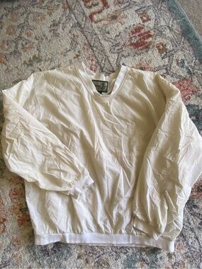 Dockers Mens Golf Jacket Large Windbreaker V Neck, Size XXL